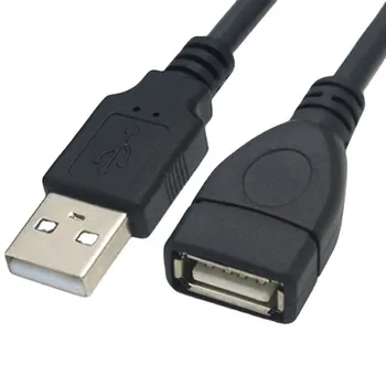 USB 2.0 כבל מאריך כבל חוט נתונים קו תמסורת נתונים במהירות גבוהה כבל מאריך לתצוגה מקרן 0.6 מ '/1 מ '/1.5 מ'